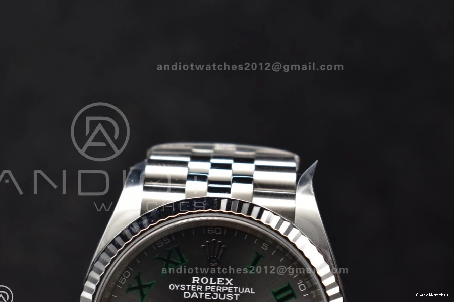 Edition Steel Green 562 Jubilee VR Gray 36 Bracelet Markers EasyMatch on DateJust 126234 1:1 Roman Best Clean 904L Dial 1222